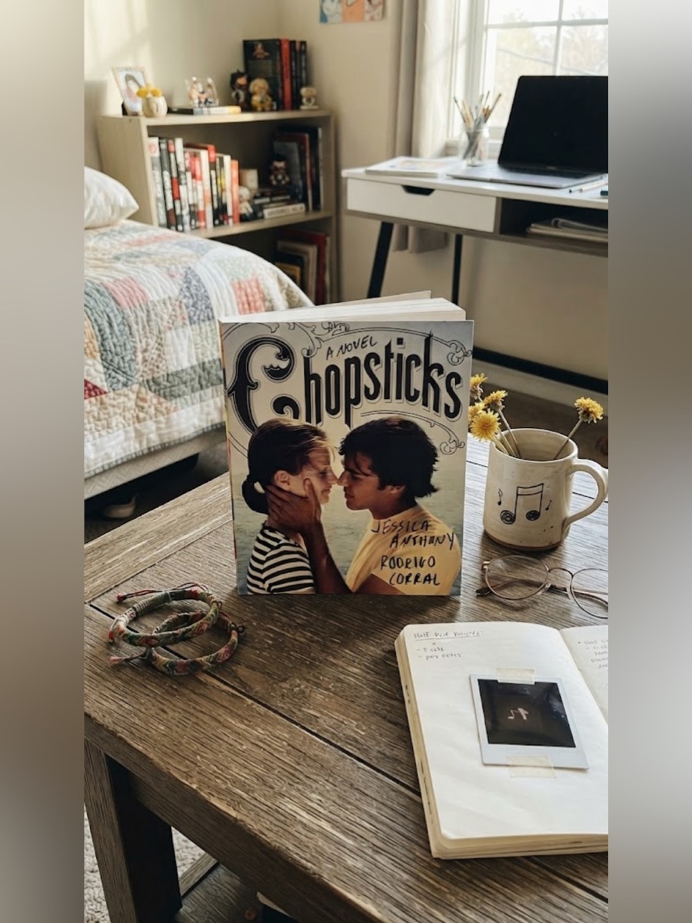 Chopsticks A Novel by Jessica Anthony & Rodrigo Corral Softcover Paperback